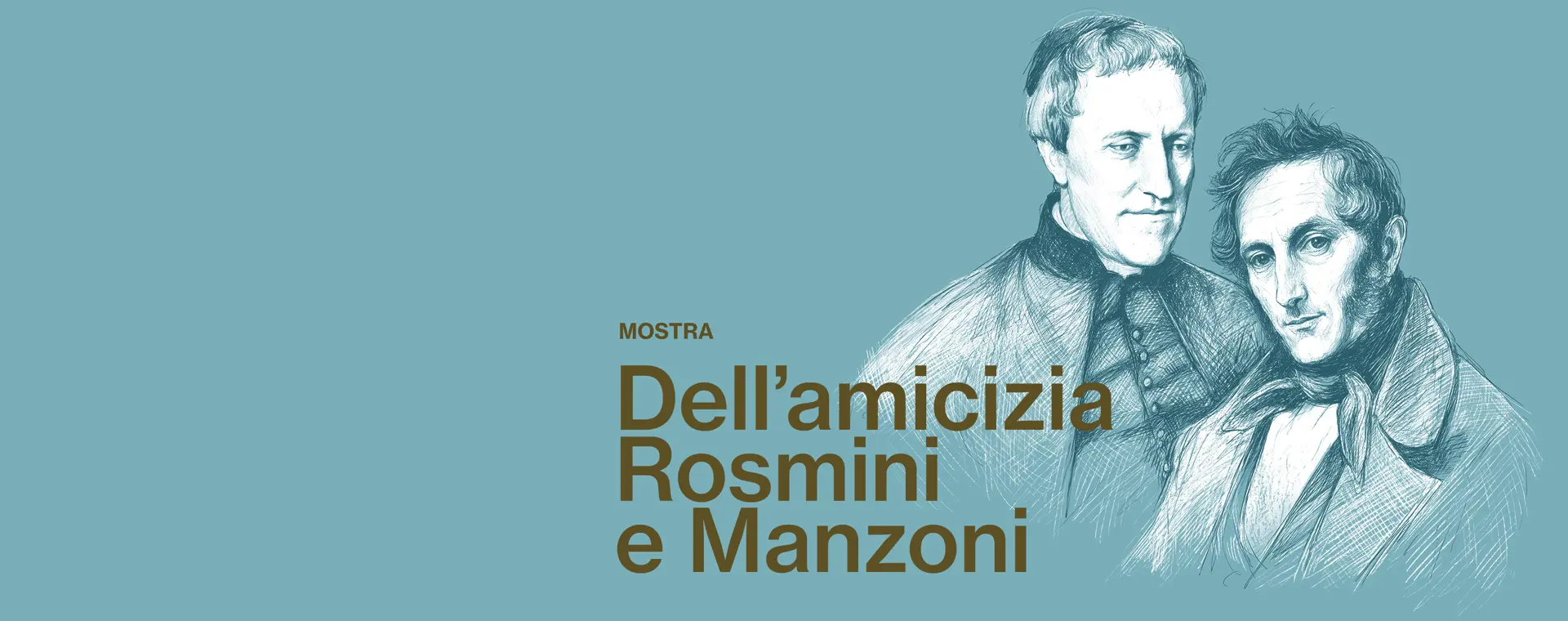 " Dell'amicizia Rosmini e Manzoni ": nuova esposizione a Palazzo 