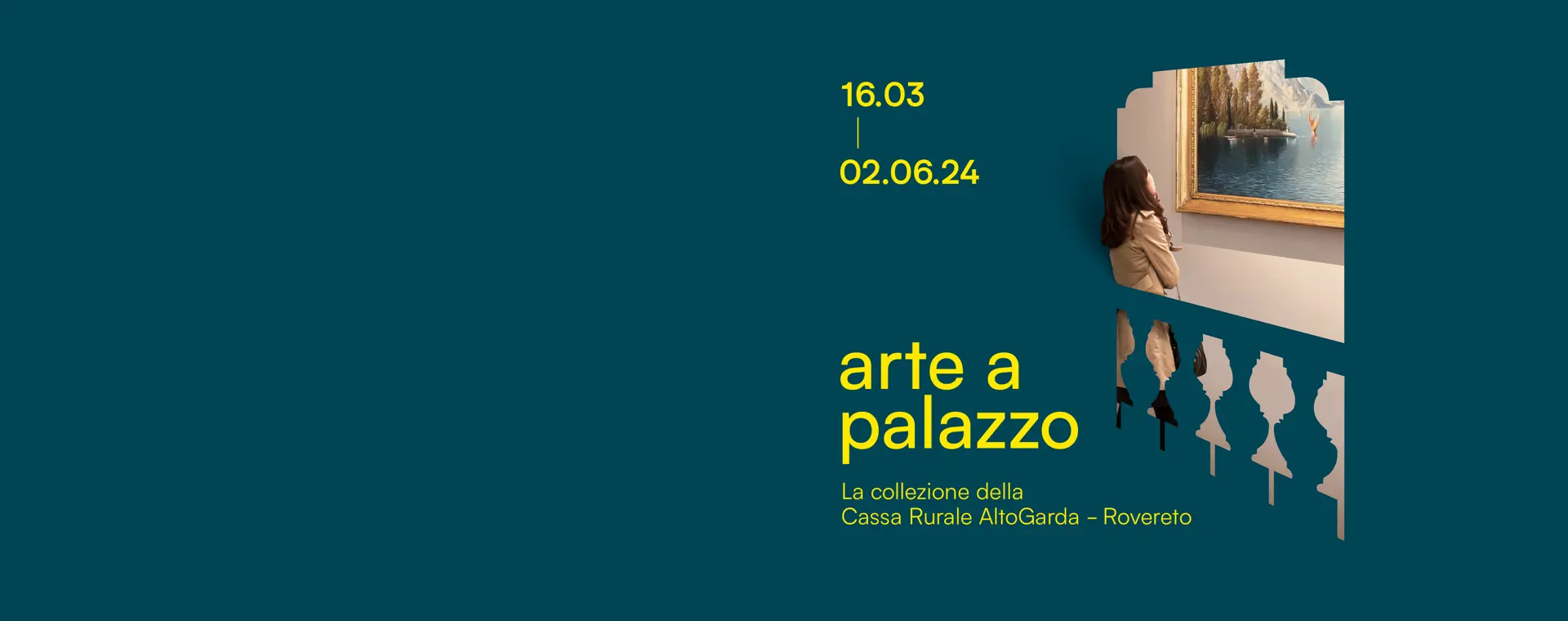 " Arte a Palazzo ": guarda il virtual tour della mostra presso Pa
